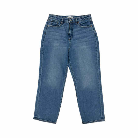 Jeans Straight By Loft In Blue Denim, Size:8
