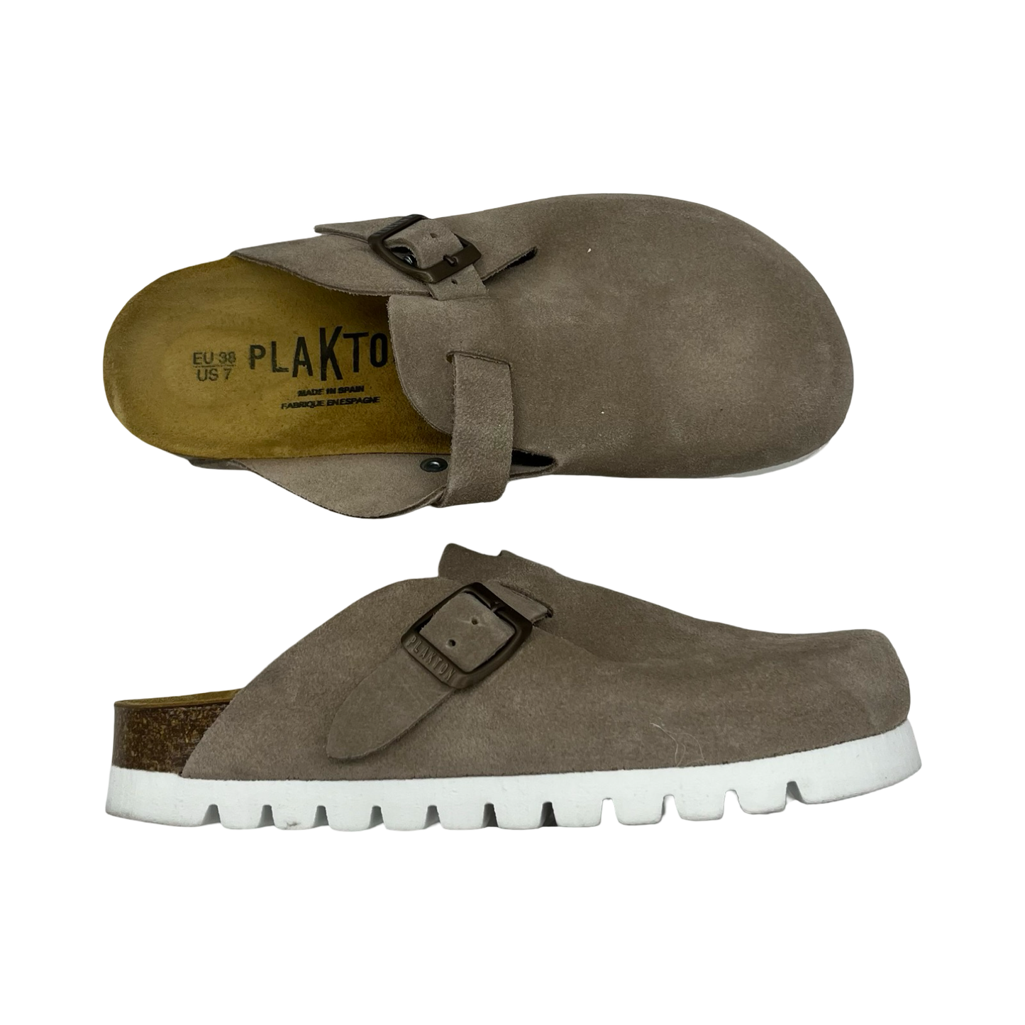 Shoes Flats By Clothes Mentor In Tan, Size:7