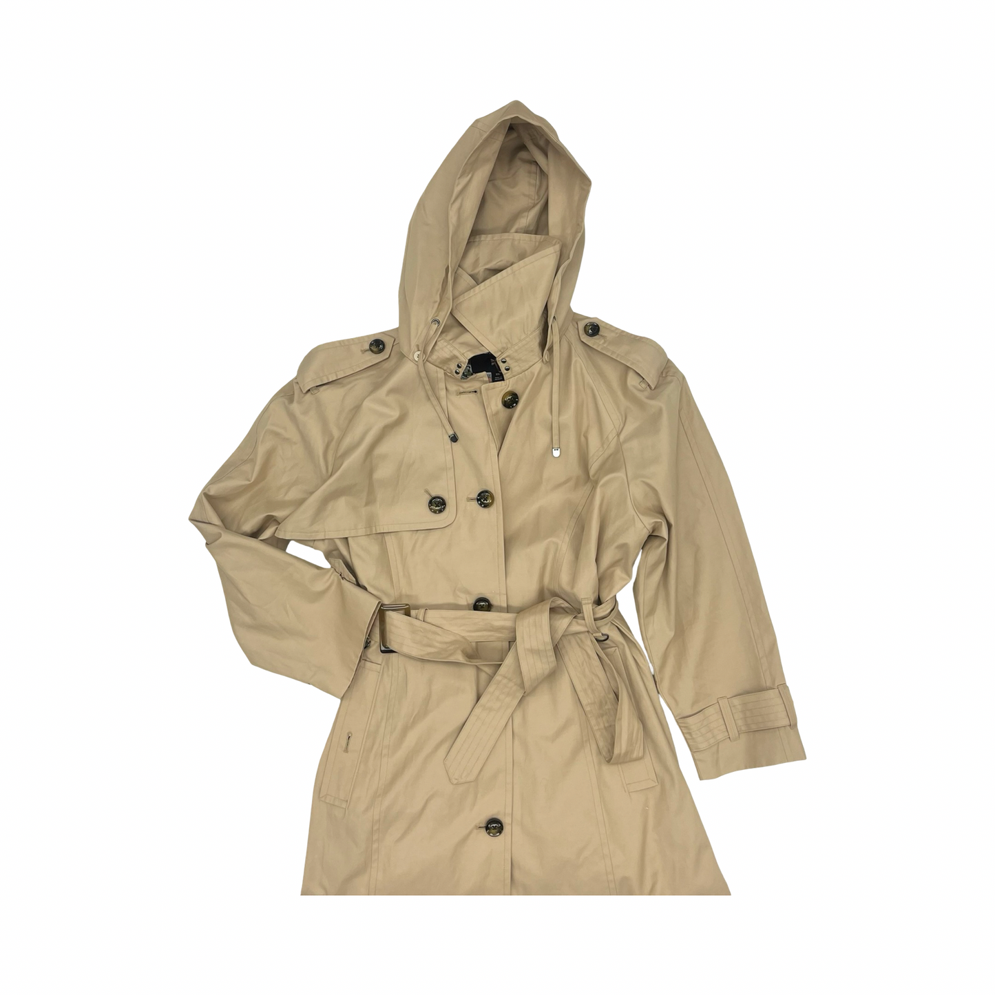 Coat Trench Coat By London Fog In Tan, Size:Xxl