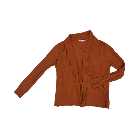 Cardigan By Vila Milano In Orange, Size:M
