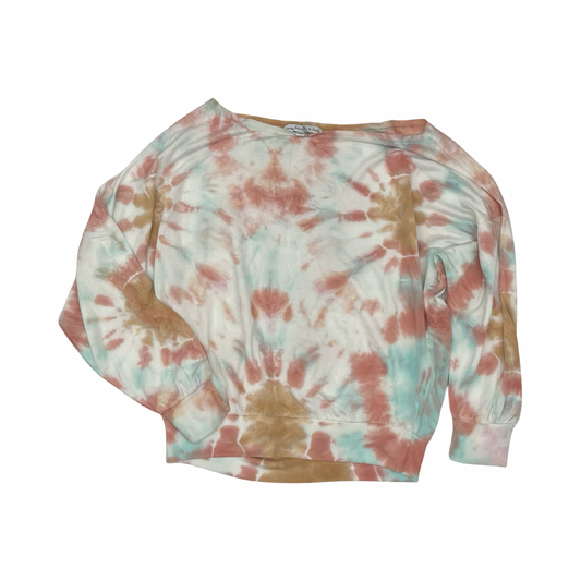 Top Ls By Young Fabulous & Broke In Tie Dye Print, Size:Xs