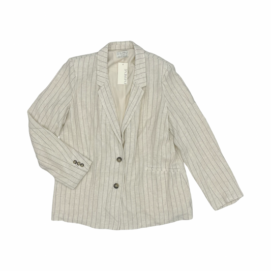 Blazer By Z Supply In Cream, Size:Xl