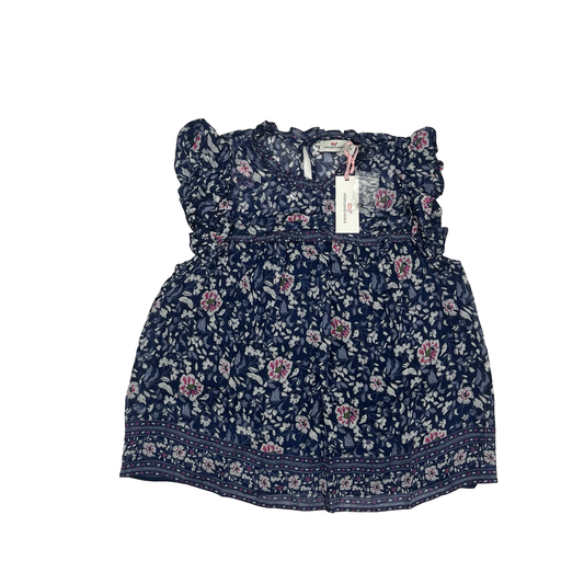 Blouse Sleeveless By Vineyard Vines In Blue, Size:M