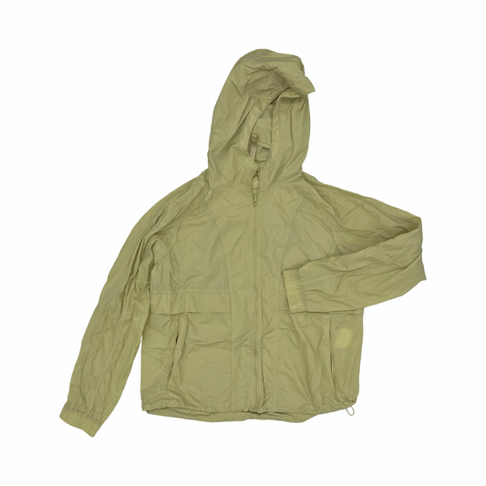 Athletic Jacket By Lululemon In Green, Size:M