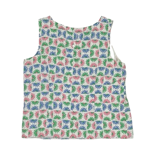 Blouse Sleeveless By Talbots In Multi, Size:Xl