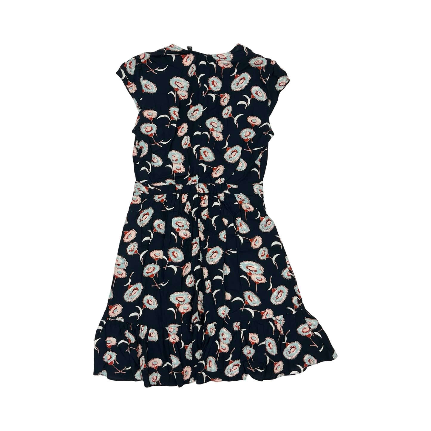 Dress Casual Short By J. Crew In Blue & Brown, Size:2