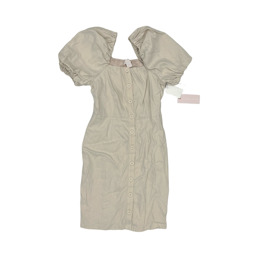 Dress Party Short By Clothes Mentor In Tan, Size:S
