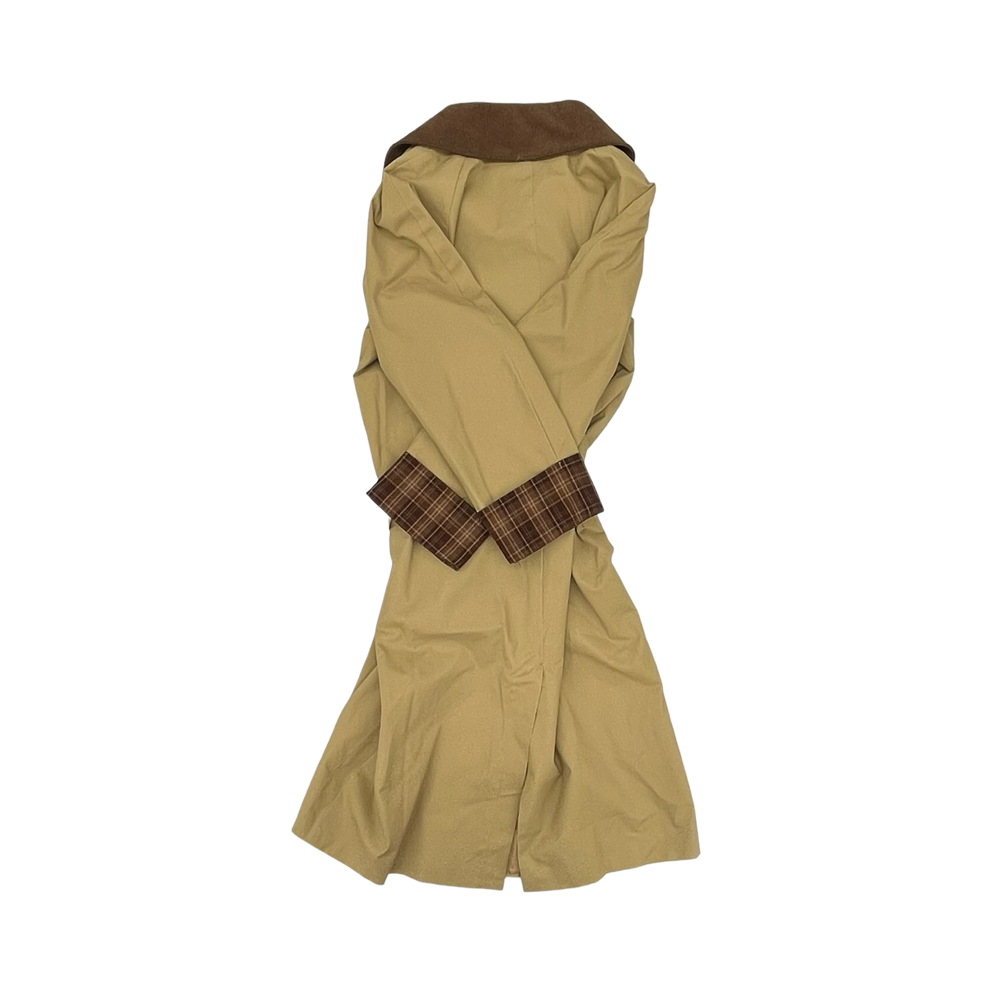 Coat Trench Coat By Blu Pepper In Tan, Size:M