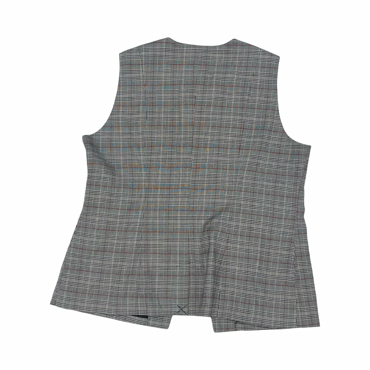 Vest Other By Cato In Plaid Pattern, Size:Xl