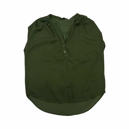 Blouse Ss By Banana Republic In Green, Size:Xs