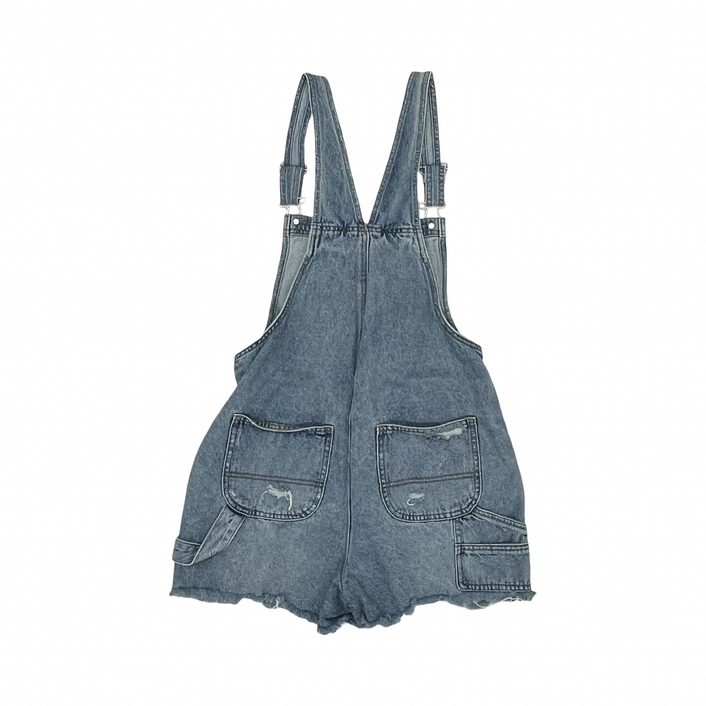 Shortalls By Cotton On In Blue Denim, Size:6