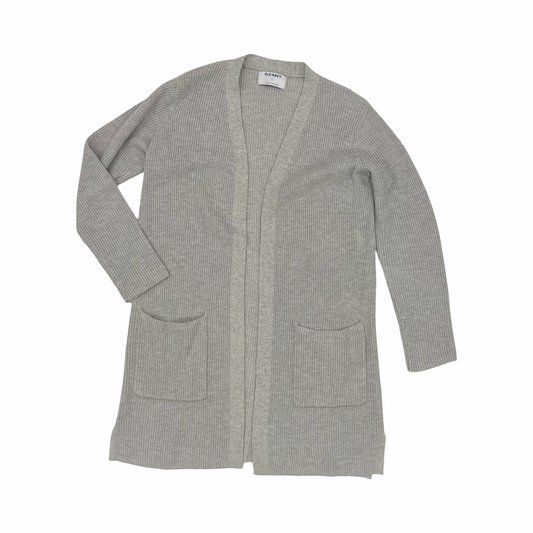 Sweater Cardigan By Old Navy In Grey, Size:S