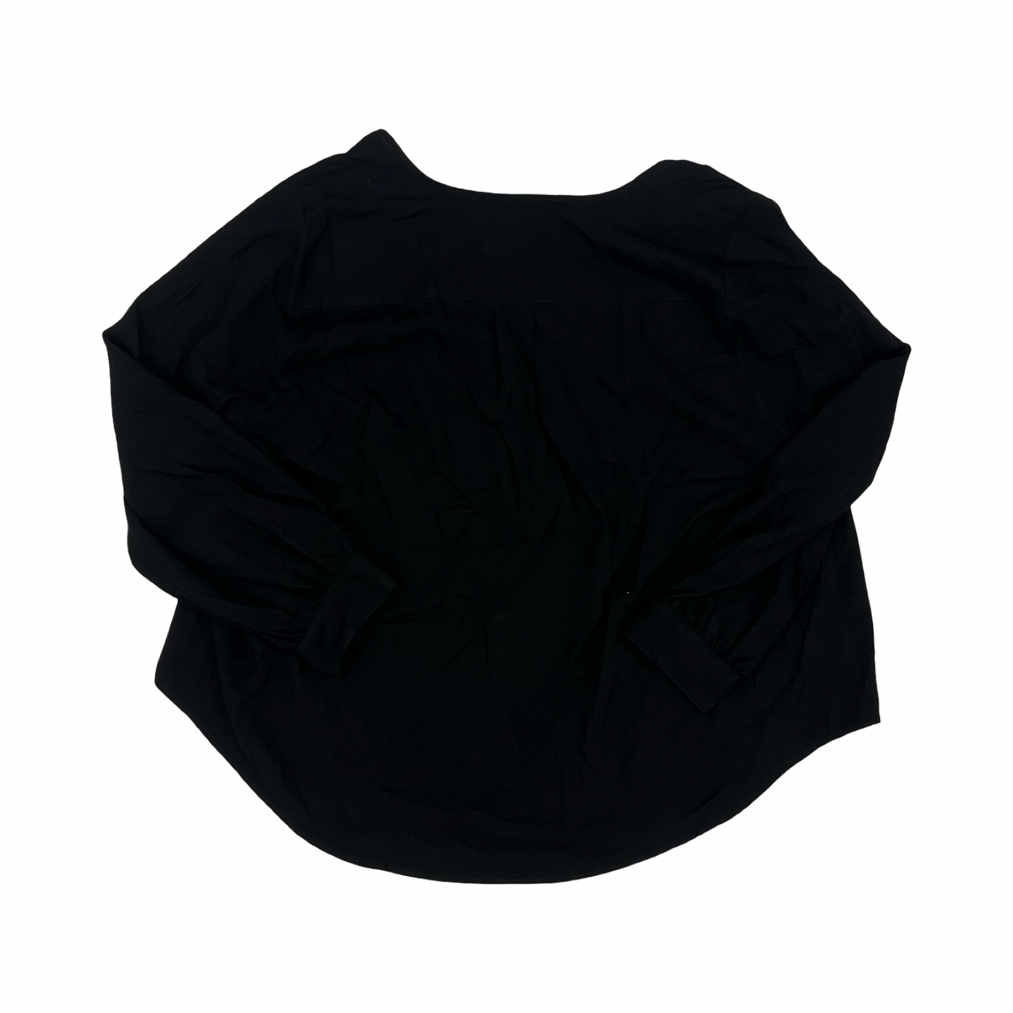 Blouse Ls By Torrid In Black, Size:1X