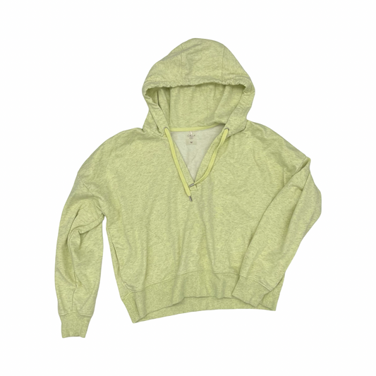 Athletic Sweatshirt Hoodie By Calia In Yellow, Size:M