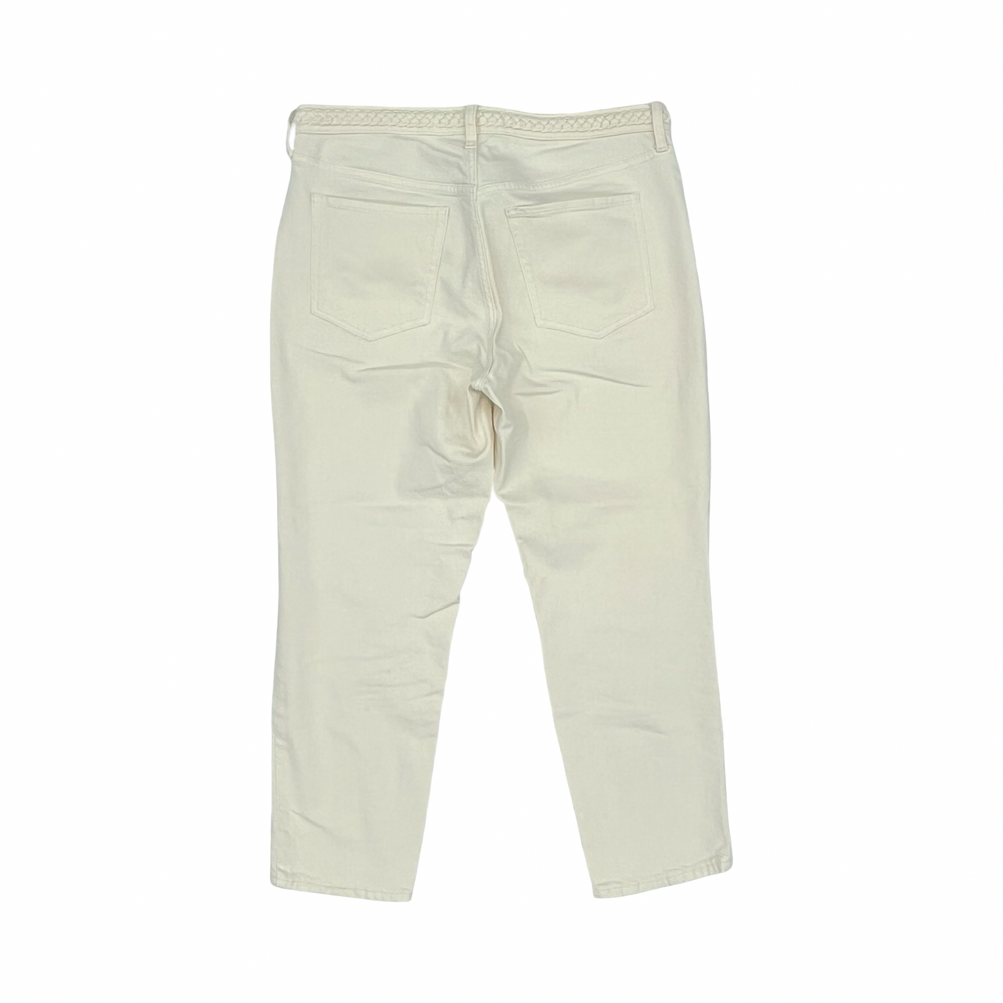Jeans Straight By Old Navy In Cream Denim, Size:14