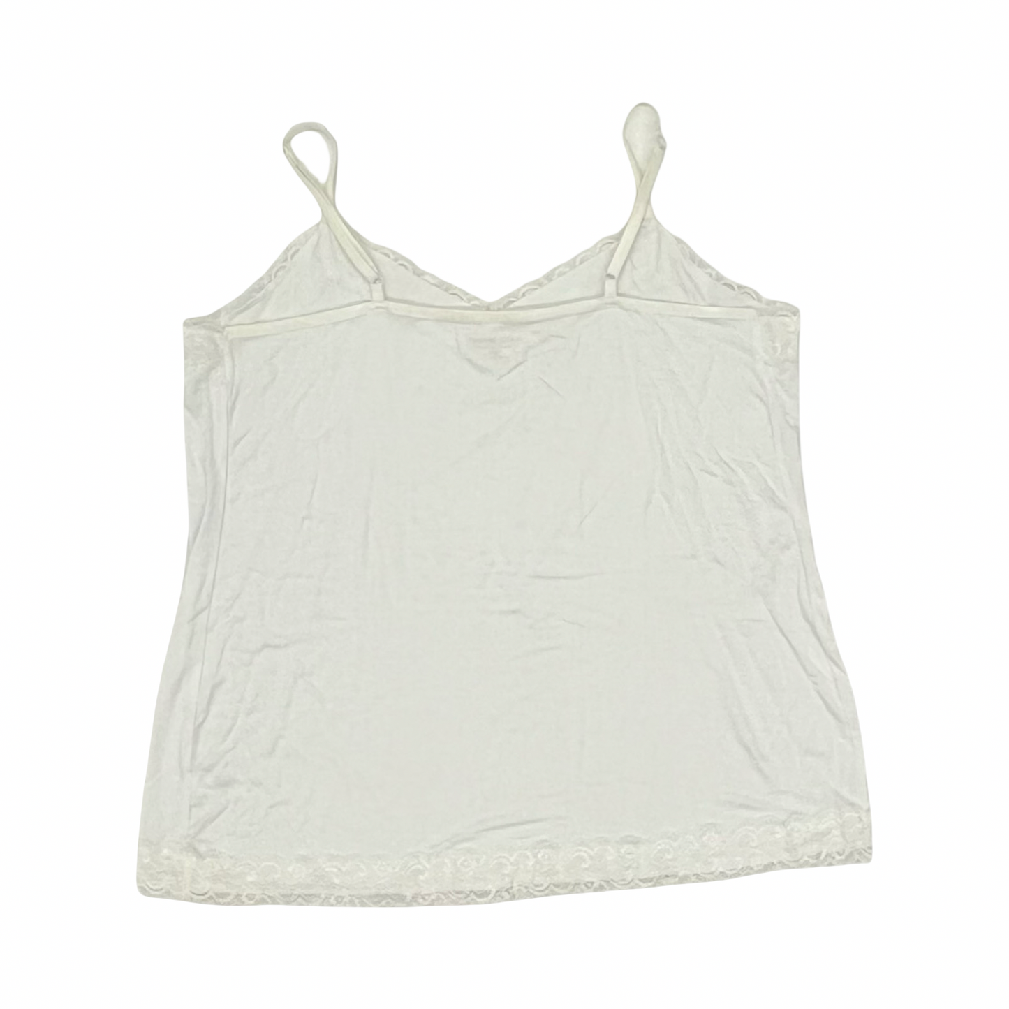 Top Cami By Lane Bryant In Cream, Size:1X