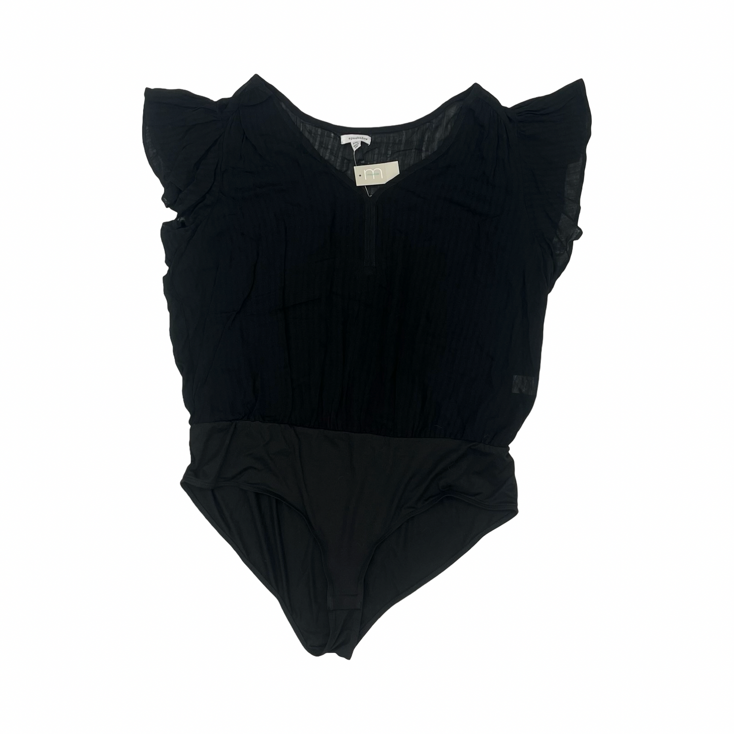 Bodysuit By Eyeshadow In Black, Size:Xxl