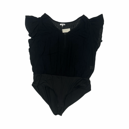 Bodysuit By Eyeshadow In Black, Size:Xxl