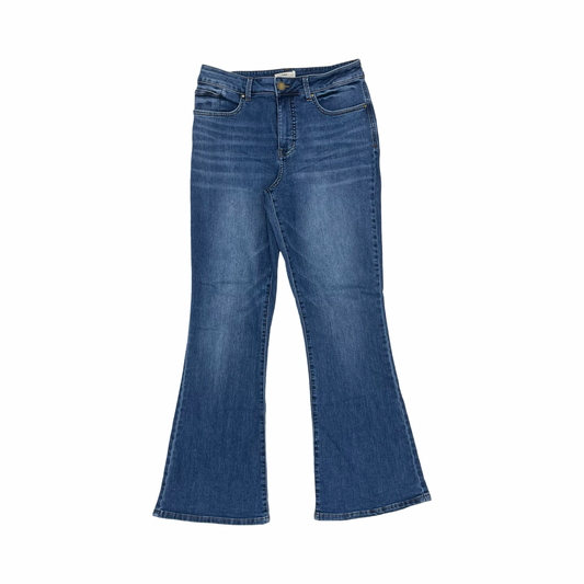 Jeans Boot Cut By Maurices In Blue Denim, Size:12