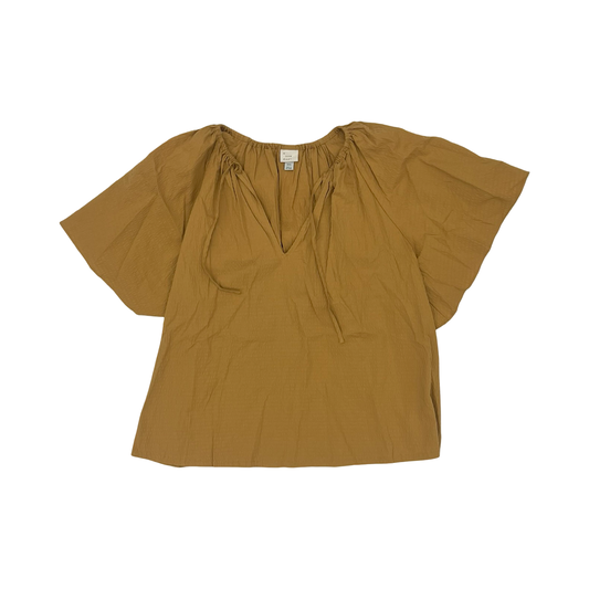 Blouse Ss By A New Day In Brown, Size:Xxl