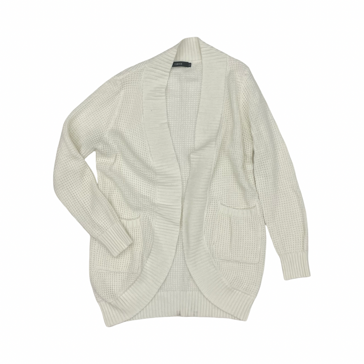 Sweater Cardigan By Cme In White, Size:L