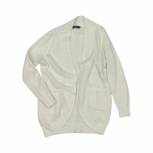 Sweater Cardigan By Cme In White, Size:L