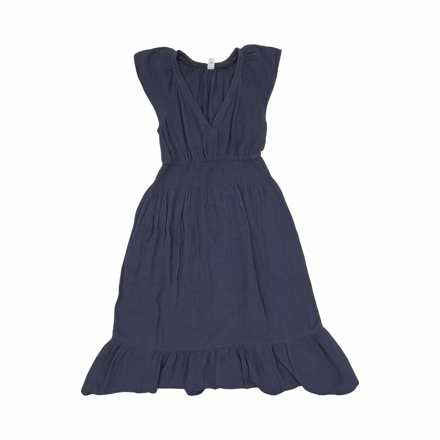 Dress Casual Midi By Old Navy In Blue, Size:S
