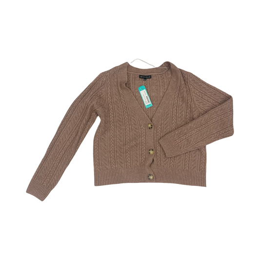 Sweater Cardigan By Love Ellie In Mauve, Size:L
