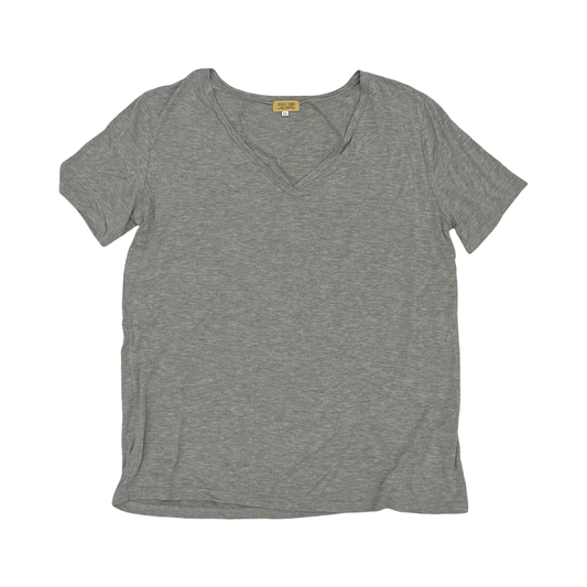Top Ss Basic By Piko In Grey, Size:M