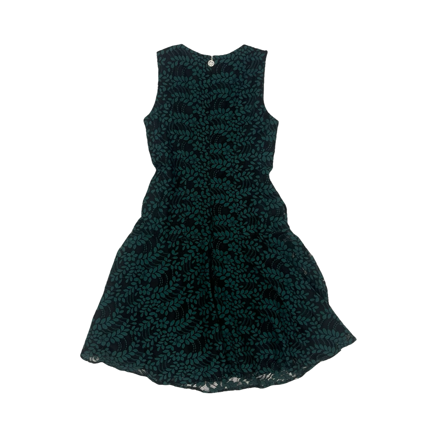 Dress Party Short By Tommy Hilfiger In Black & Green, Size:4