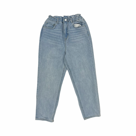 Jeans Straight By Clothes Mentor In Blue Denim, Size:6