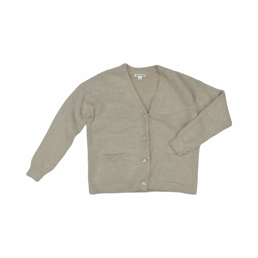 Sweater Cardigan By John Paul Richard In Tan, Size:S