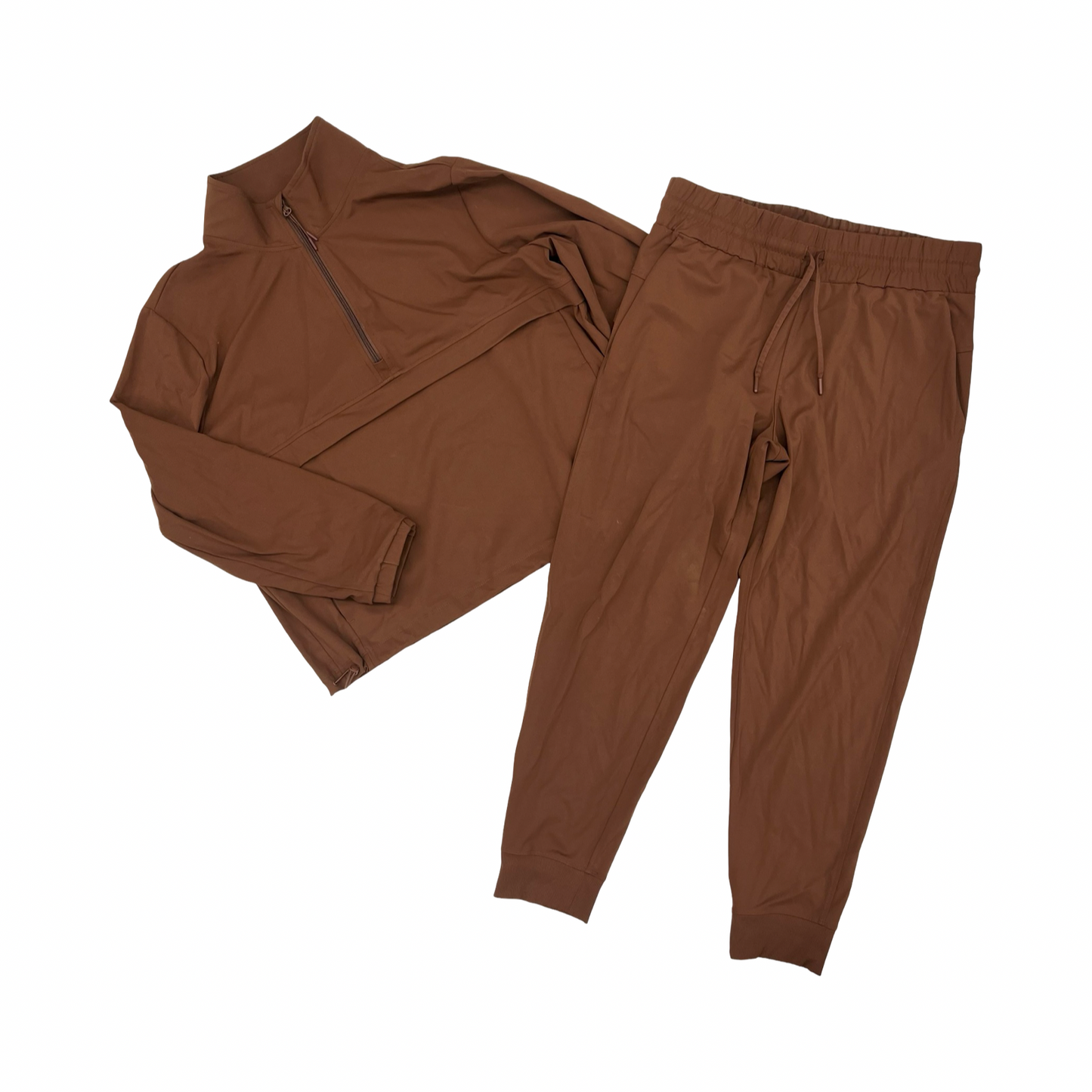 Athletic Pants 2Pc By Members Mark In Brown, Size:L