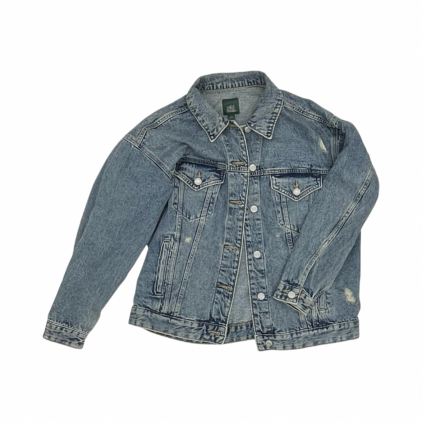 Jacket Denim By Wild Fable In Blue Denim, Size:S