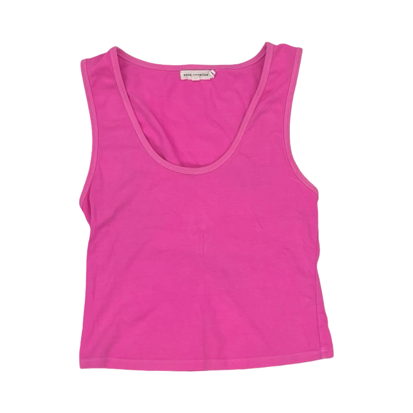 Tank Top By Good American In Pink, Size:M