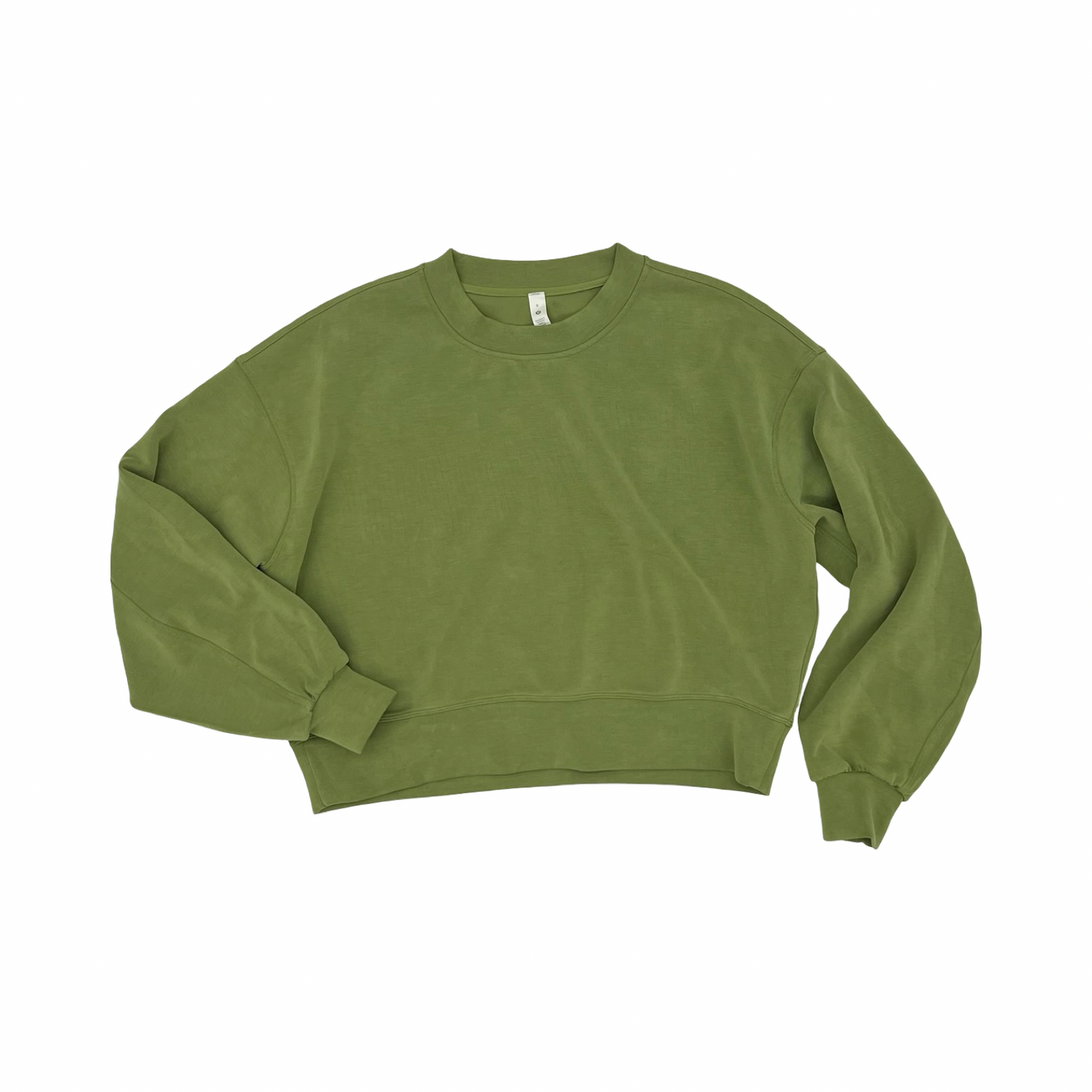 Athletic Sweatshirt Crewneck By Lululemon In Green, Size:S