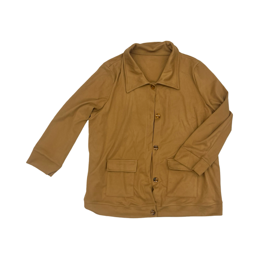 Jacket Shirt By Cmf In Brown, Size:Xl
