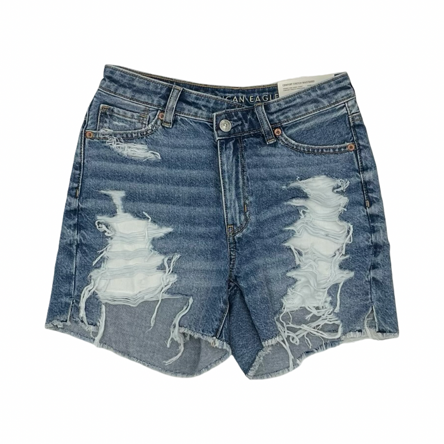 Shorts By American Eagle In Blue Denim, Size:0