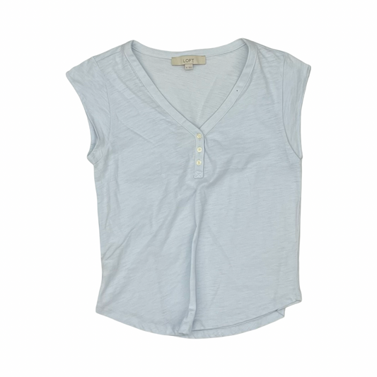 Top Sleeveless By Loft In Blue, Size:Xs