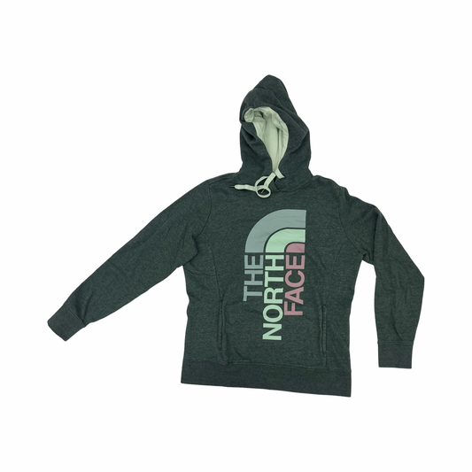 Athletic Sweatshirt Hoodie By The North Face In Green, Size:L