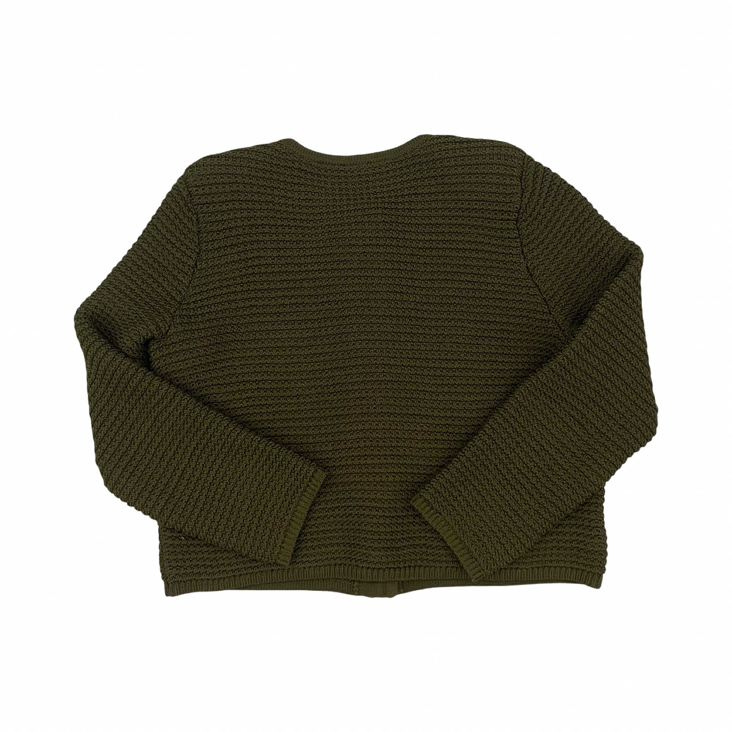 Sweater Cardigan By Talbots In Green, Size:Xl