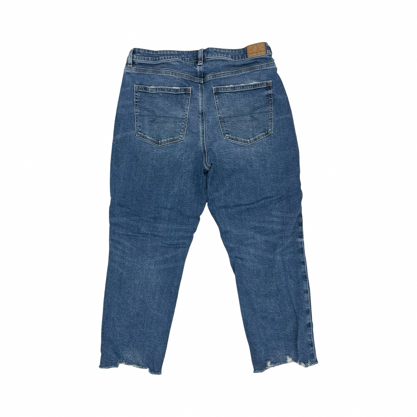 Jeans Boyfriend By Old Navy In Blue Denim, Size:12