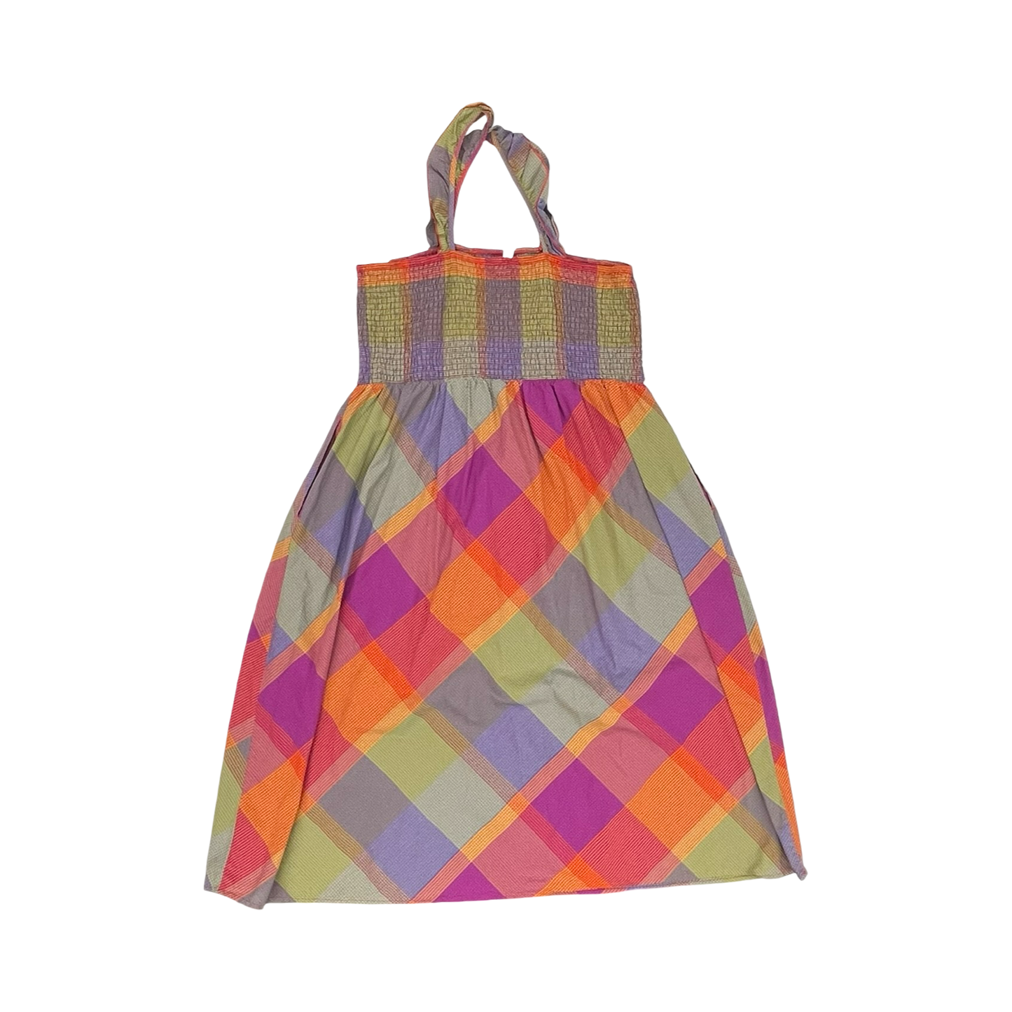 Dress Casual Midi By Time And Tru In Multi, Size:Xxl