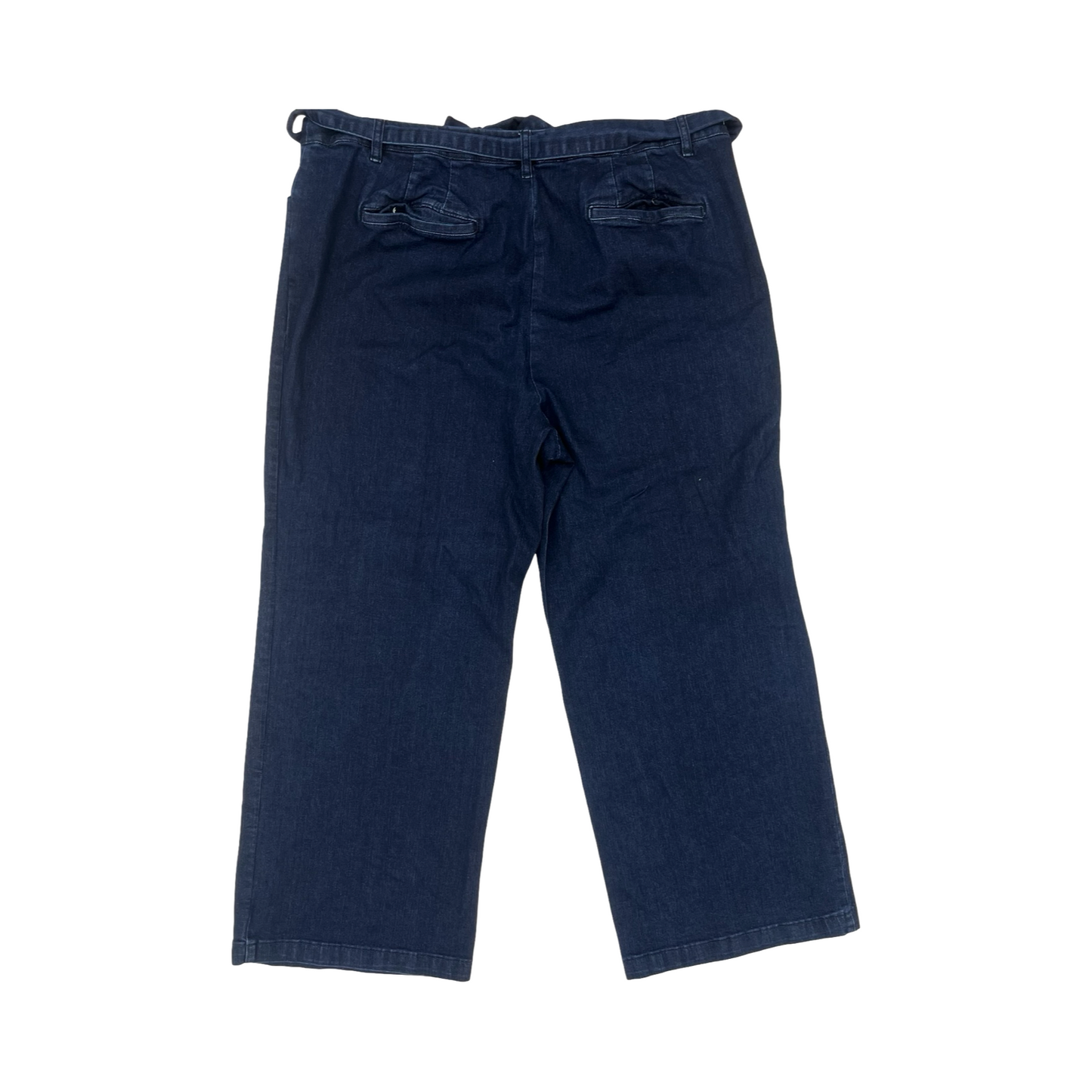 Jeans Wide Leg By Eloquii In Blue Denim, Size:22