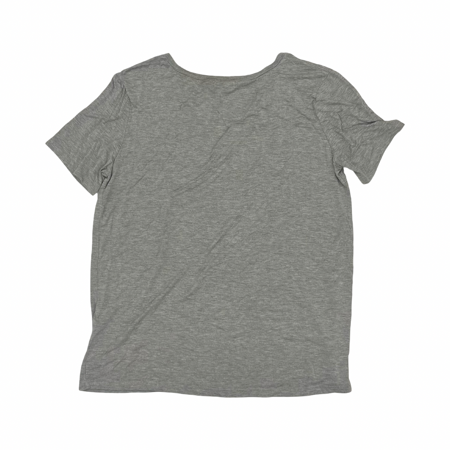 Top Ss Basic By Piko In Grey, Size:M
