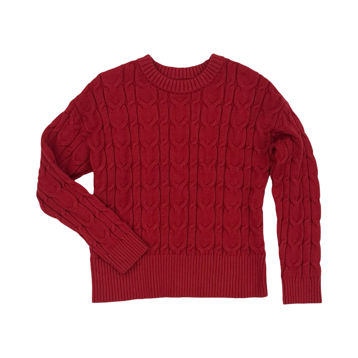 Sweater By Loft In Red, Size:Xs