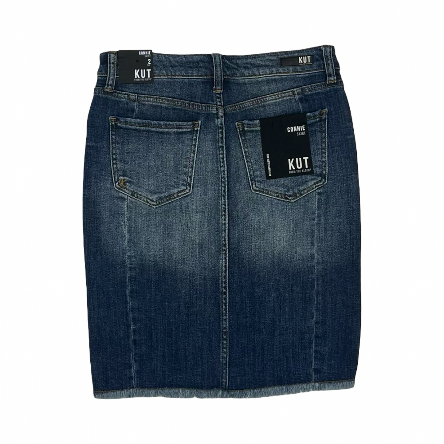 Skirt Mini & Short By Kut In Blue Denim, Size:2