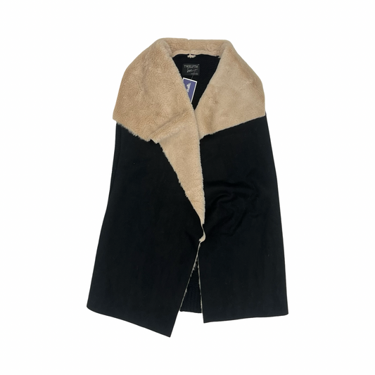 Vest Other By Clothes Mentor In Black & Brown, Size:L