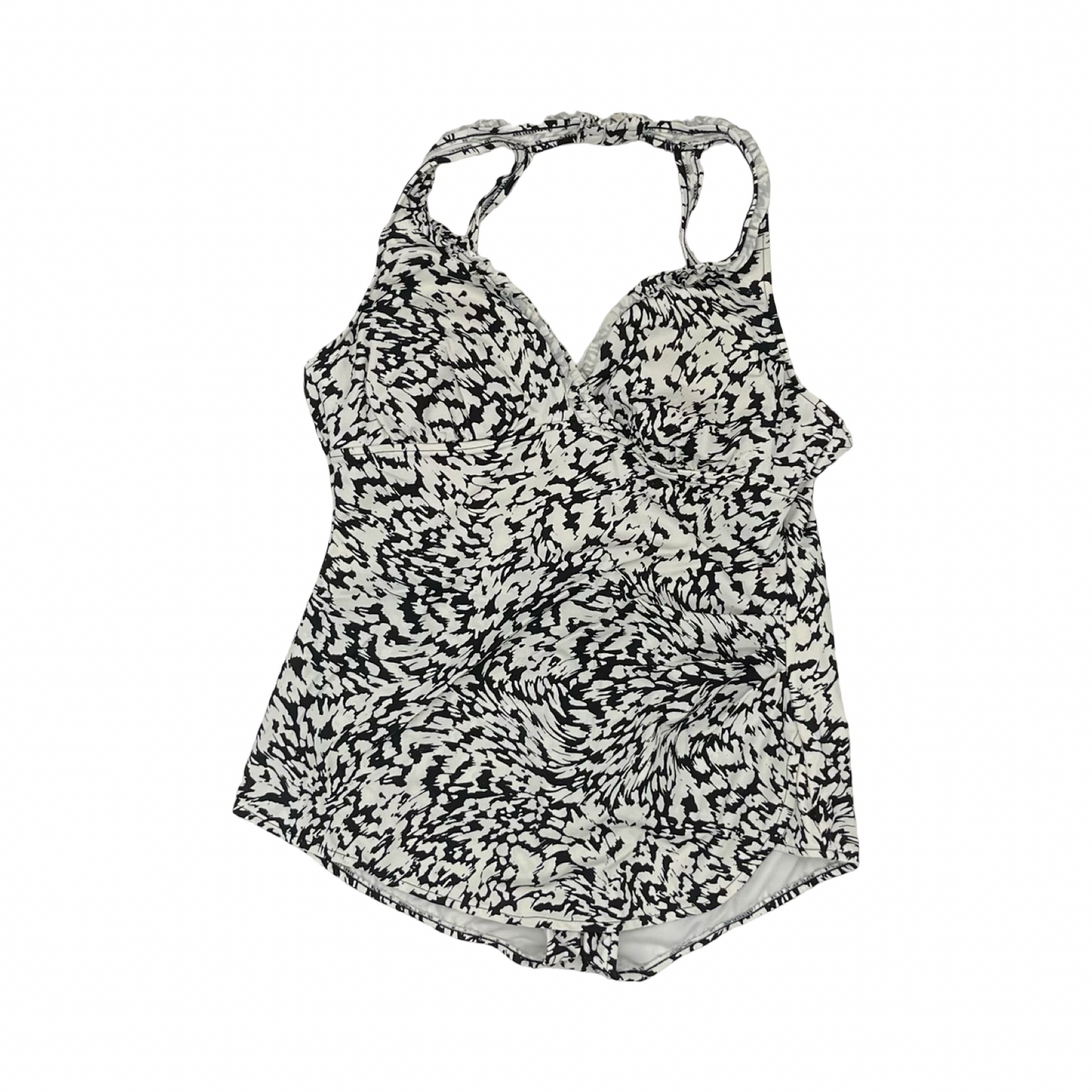 Swimsuit By Catalina In White, Size:Xl