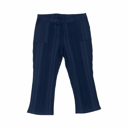 Pants Lounge By Cuddl Duds In Navy, Size:2X